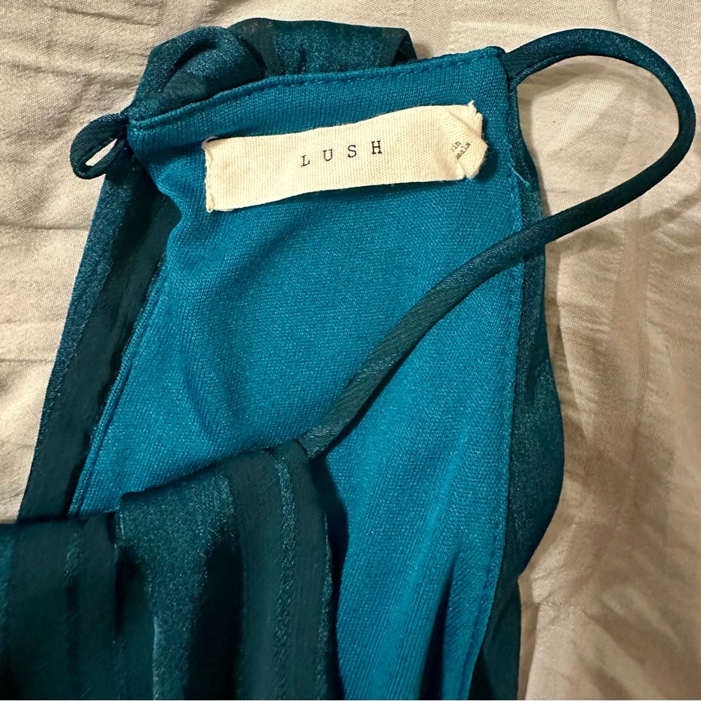 Lush Teal Blouse